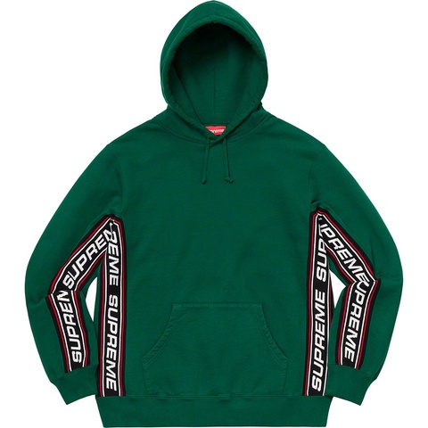 Supreme Text Rib Hooded Sweatshirt - Colorway