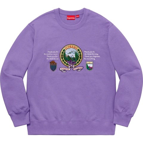 Supreme Mountain Crewneck - Colorway