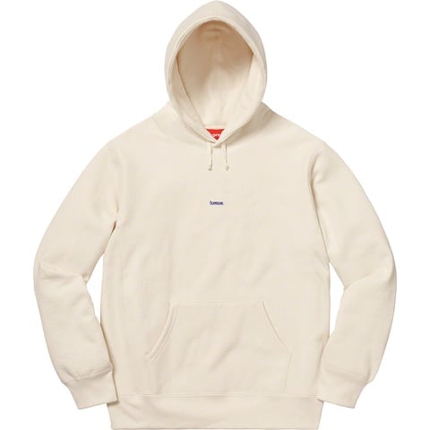 Micro Logo Hooded Sweatshirt - fall/winter 2019 - Supreme