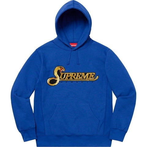 Supreme Sequin Viper Hooded Sweatshirt - Colorway