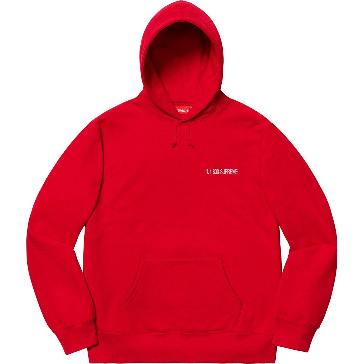 Supreme 1-800 Hooded Sweatshirt (FW19) - $168