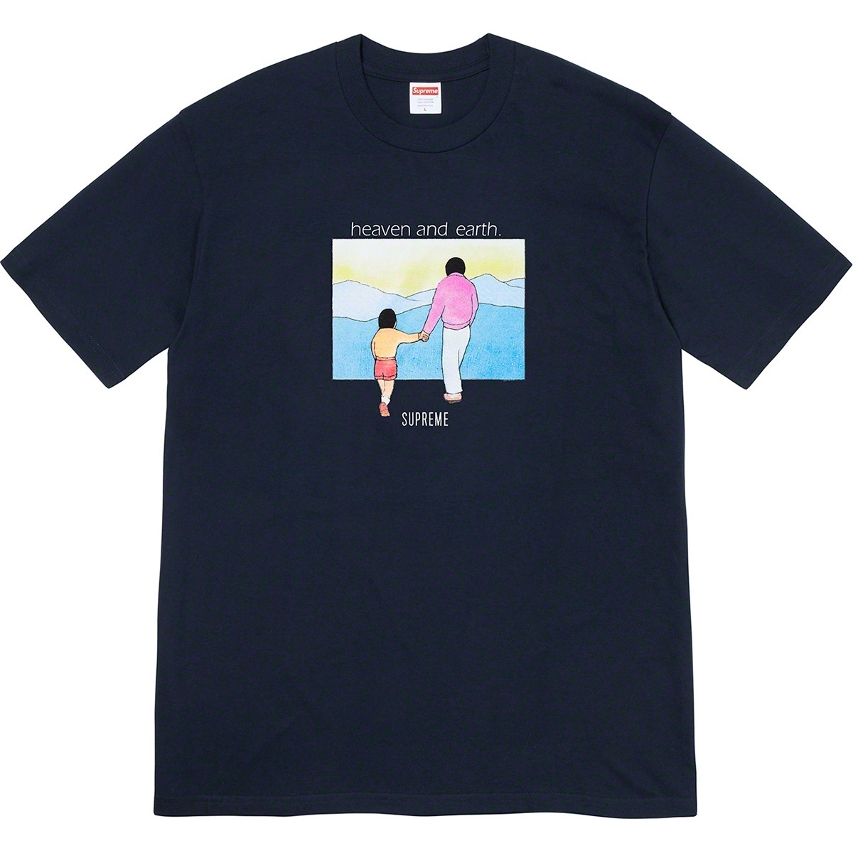 Supreme Heaven and Earth Tee (fall/winter 2019) - $38.00