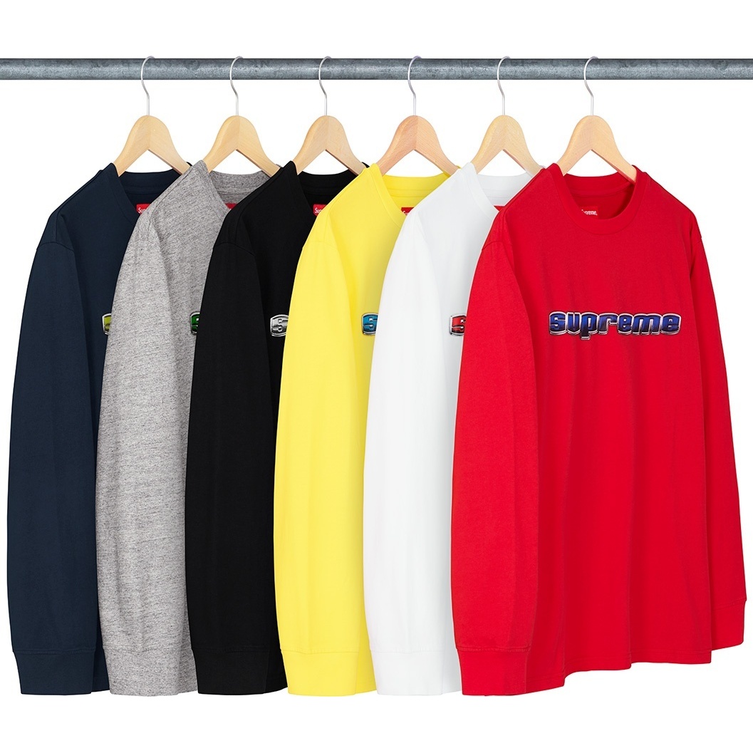 Supreme Chrome Logo L/S Top (fall/winter 2019) - $78.00