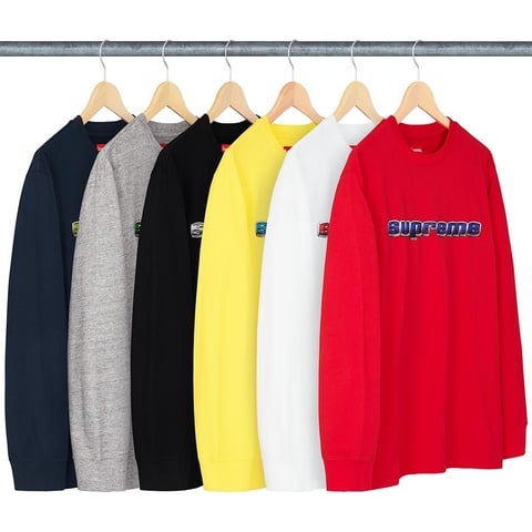 Supreme Chrome Logo L/S Top - $78.00