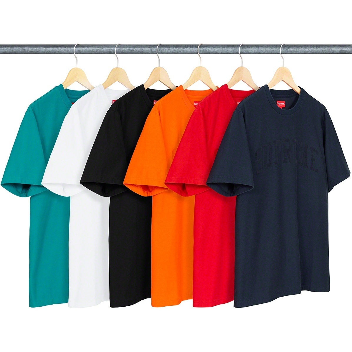 Supreme Chenille Arc Logo S/S Top (fall/winter 2019) - $78.00