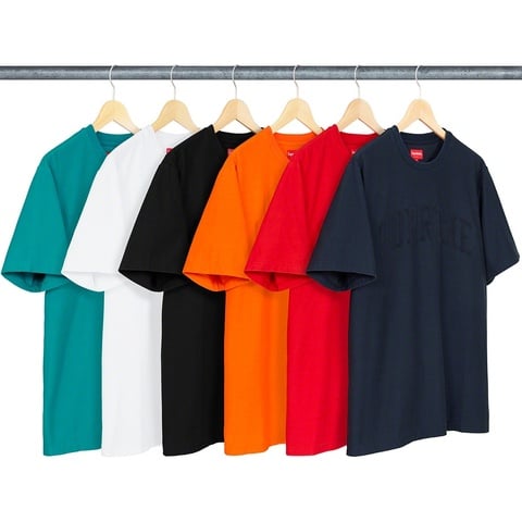 Supreme Chenille Arc Logo S/S Top - $78.00
