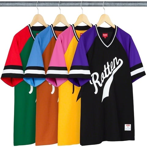 Supreme Rotten Baseball Top - $98.00