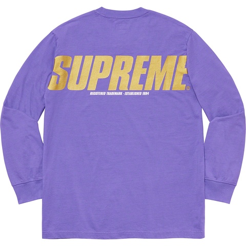 Supreme Trademark L/S Top - Colorway