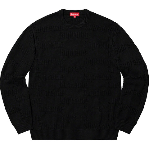 Supreme Raised Logo Sweater - Colorway