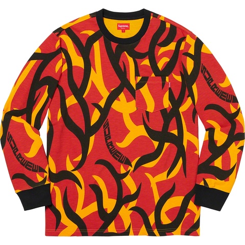 Supreme L/S Pocket Tee - Colorway
