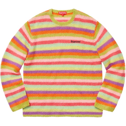 Supreme Stripe Mohair Sweater - Colorway