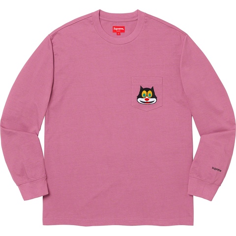 Supreme Cat L/S Pocket Tee - Colorway