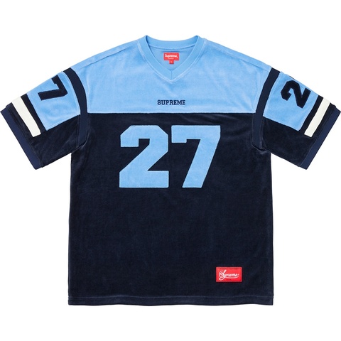 Velour Football Jersey - fall/winter 2019 - Supreme