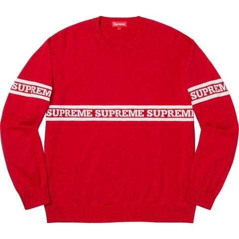 Supreme Logo Stripe Knit Top - Colorway