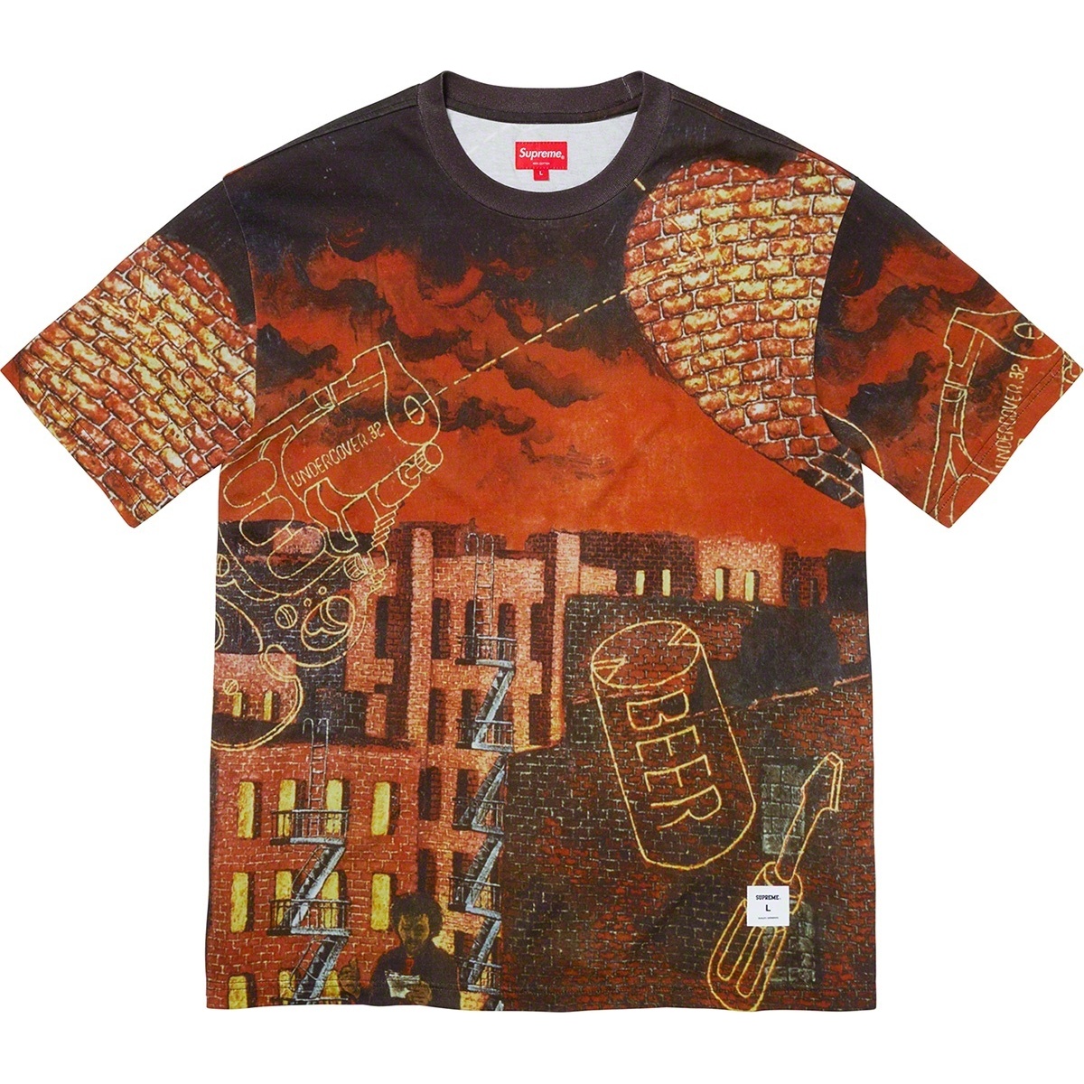 Supreme Martin Wong/Supreme Ridge Street S/S Top (fall/winter 2019) - $98.00