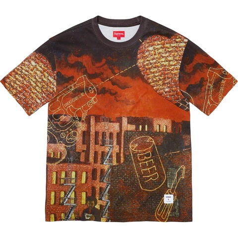 Supreme Martin Wong/Supreme Ridge Street S/S Top - $98.00