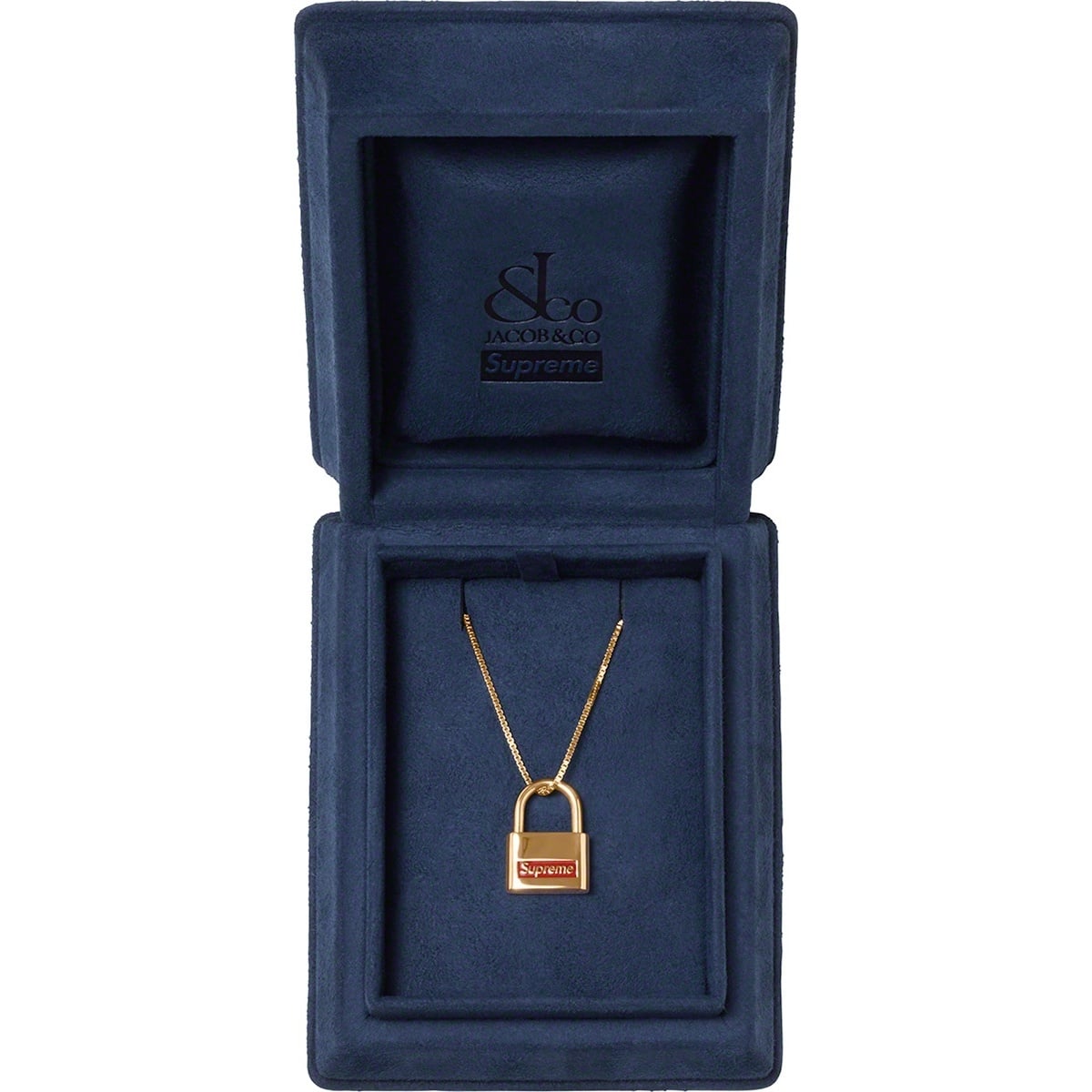 Supreme®/Jacob & Co. 14K Gold Lock Pendant - Supreme