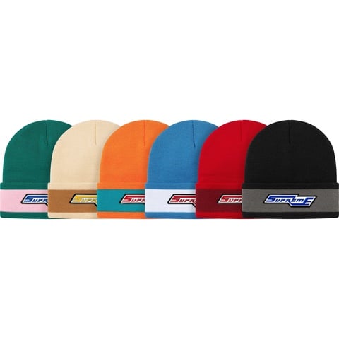 Supreme Cuff Stripe Beanie - $36.00