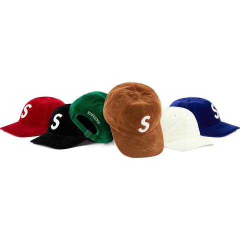 Supreme　Polartec　S Logo　6-Panel Velvet S Logo 6-Panel - fall/winter 2020 - Supreme