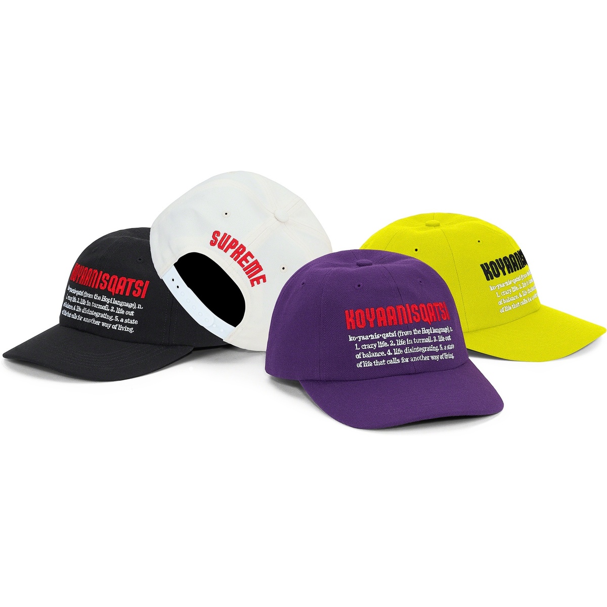 Supreme Koyaanisqatsi 6-Panel (fall/winter 2020) - $48.00