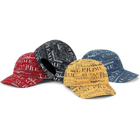 Supreme Logo Pattern 6-Panel - $48.00