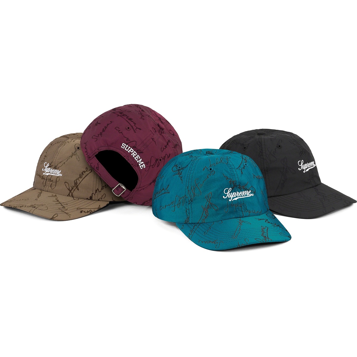 Supreme Script Logos 6-Panel (fall/winter 2020) - $48.00
