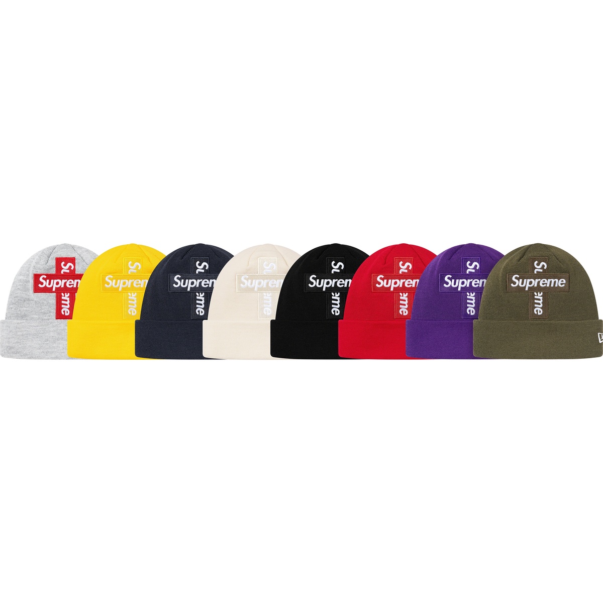 New Era® Cross Box Logo Beanie - fall/winter 2020 - Supreme