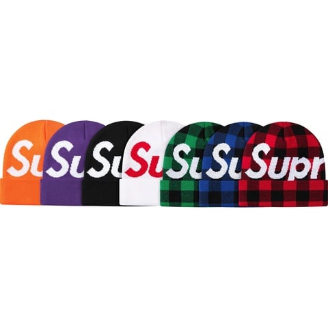 Supreme Big Logo Beanie