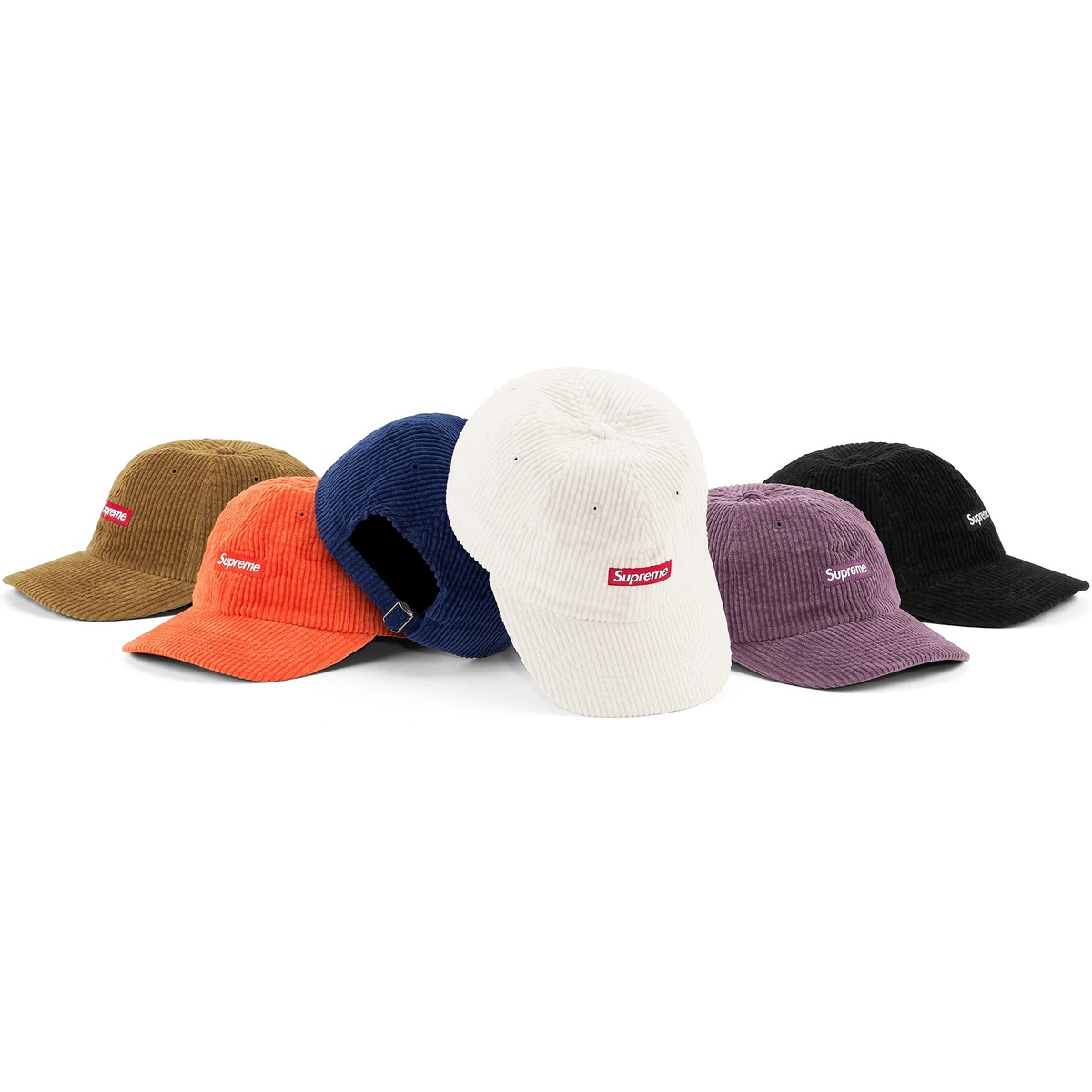 【稀少】Supreme Ripple Corduroy Box 6-Panel Ripple Corduroy Small Box 6-Panel - Supreme
