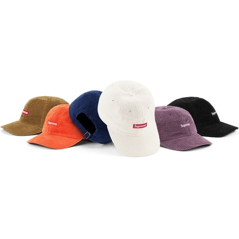 Ripple Corduroy Small Box 6-Panel - Supreme