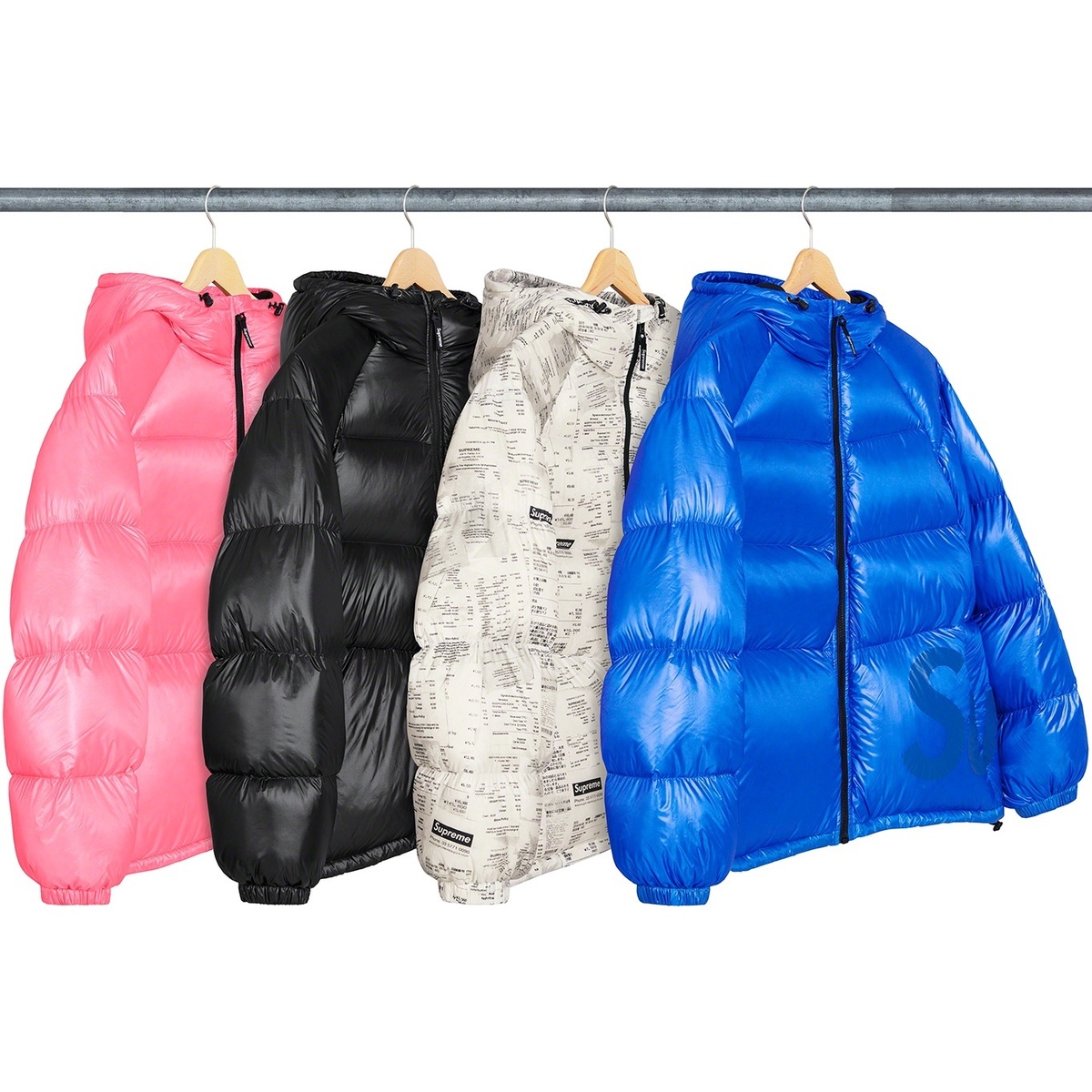 Supreme Hooded Down Jacket (fall/winter 2020) - $358.00