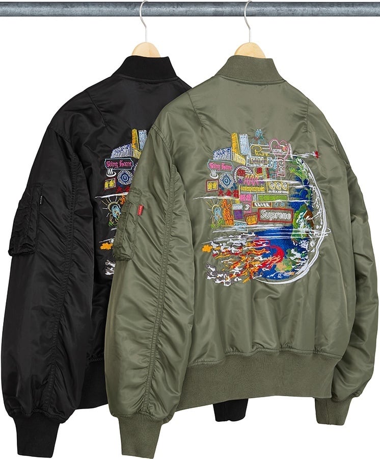 ジャケット・アウター SUPREME MA-1 Supreme - MA-1 - UG.SHAFT
