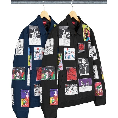 Supreme Toshio Saeki/Supreme Work Jacket - $358.00