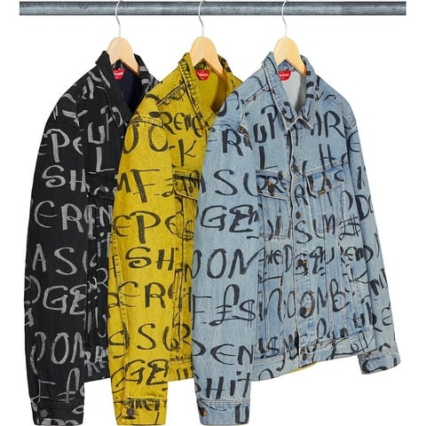 Supreme デニム　ジャケット　L 20aw black ark Supreme（シュプリーム） 20AW Black Ark Denim Trucker Jacket