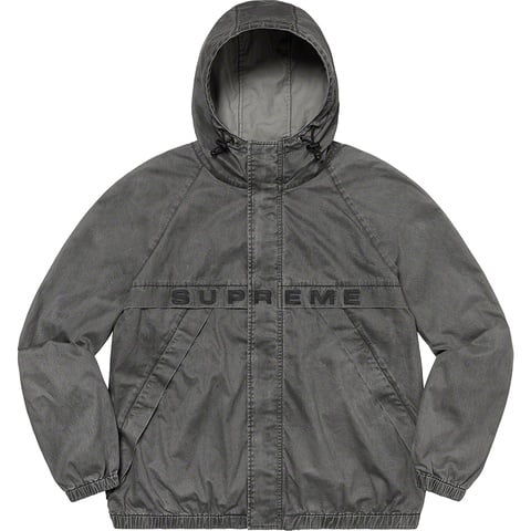 Supreme Overdyed Twill Hooded Jacket - Colorway