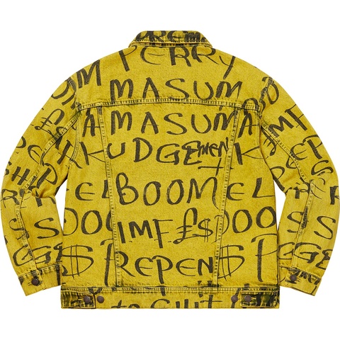 Supreme Black Ark Denim Trucker Jacket - Colorway
