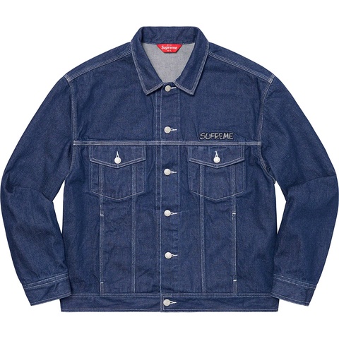 Supreme Supreme®/Smurfs™ Denim Trucker Jacket - Colorway