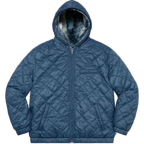 Supreme Faux Fur Reversible Hooded Jacket - Colorway