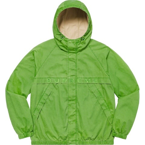 Supreme Overdyed Twill Hooded Jacket - Colorway