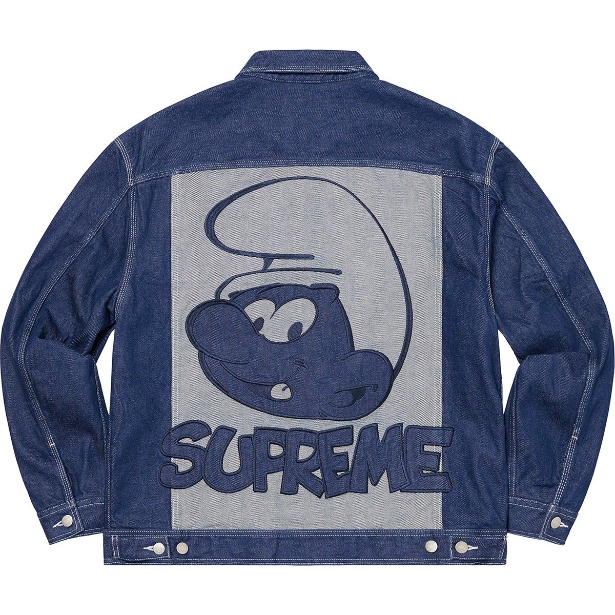 Supreme Supreme Smurfs™ Denim Trucker Jacket (FW20) - $268