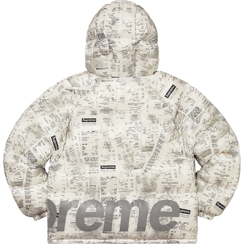 Supreme Hooded Down Jacket - Colorway