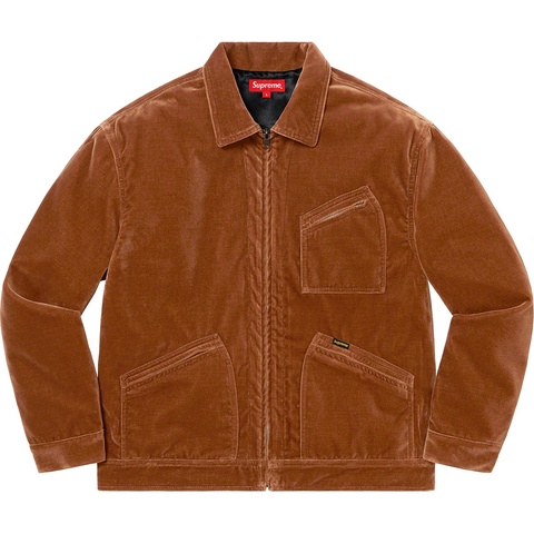 Velvet Work Jacket - fall/winter 2020 - Supreme