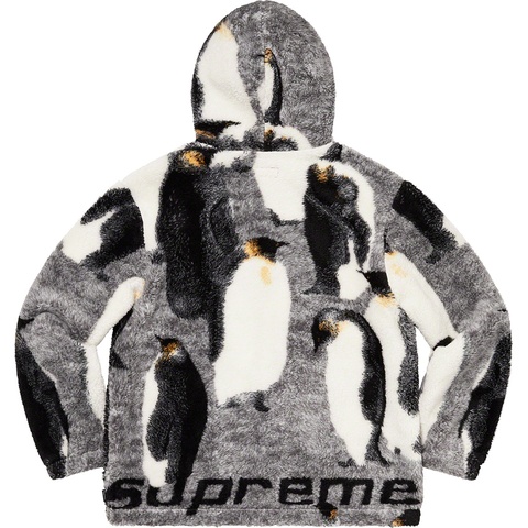 Supreme Penguins Hooded Fleece Jacket - Colorway
