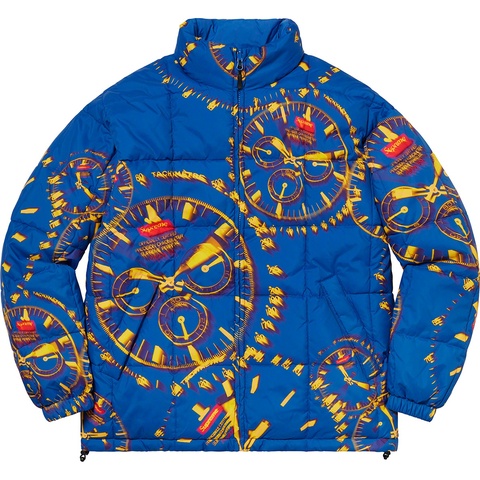ジャケット・アウター Supreme watches reversible puffy jacket Watches Reversible Puffy Jacket - fall/winter 2020 - Supreme