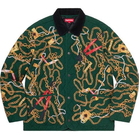 Supreme Chains Quilted Jacket - Colorway