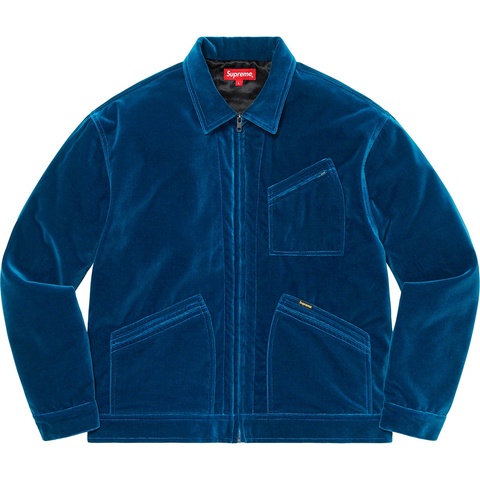 Velvet Work Jacket - fall/winter 2020 - Supreme