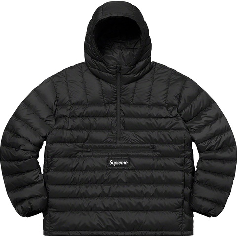 Micro Down Half Zip Hooded Pullover - Supreme