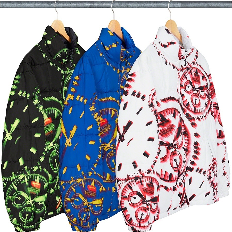 Watches Reversible Puffy Jacket - SupremeCommunity