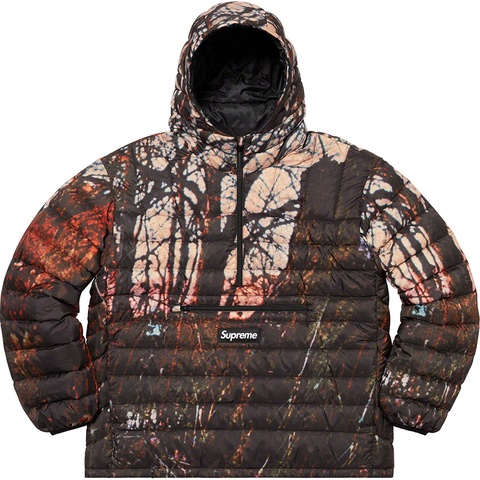 Micro Down Half Zip Hooded Pullover - Supreme