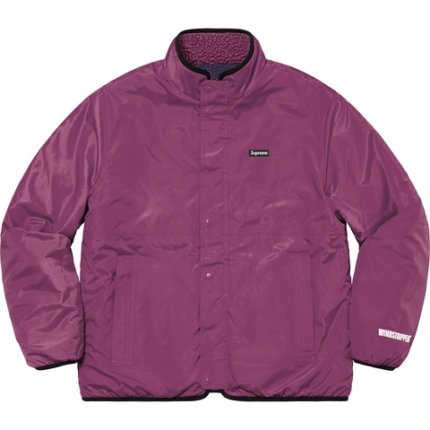 Supreme Reversible Colorblocked Fleece Jacket - Colorway